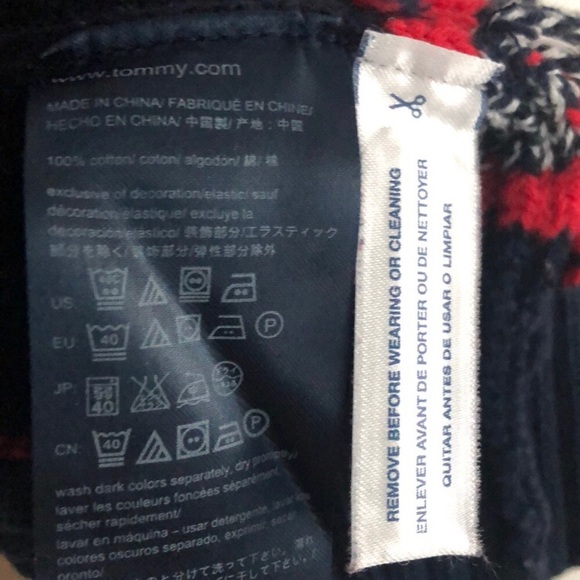 Tommy Crewneck Striped Cable-Knit Sweater - Picture 4 of 6